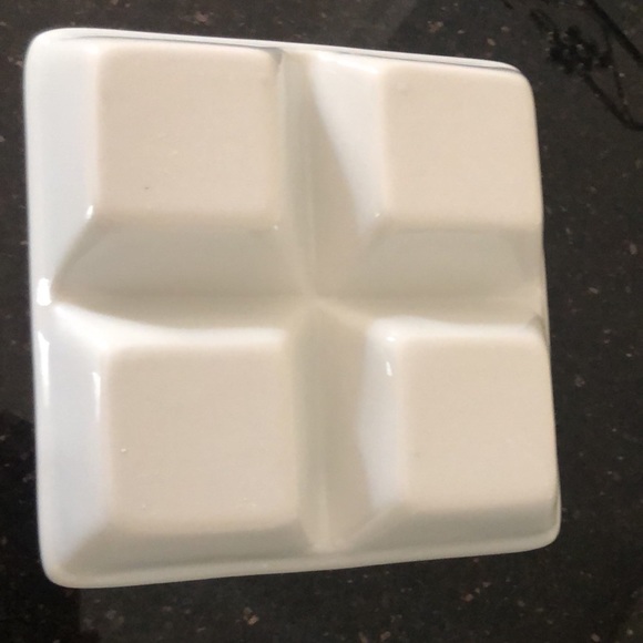 Vintage Silver Plated Grape Vines Leaves and White Ceramic Dip Tray Gordon Blue - Picture 9 of 11